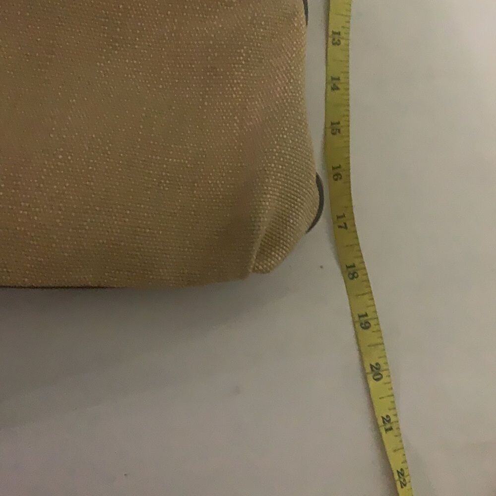 FOSSIL 5 COMPARTMENT BAG LEATHER HANDLE - Picture 6 of 10
